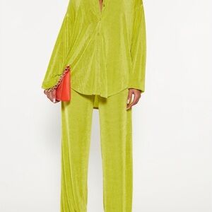 Sweet In Slinky Pant Set